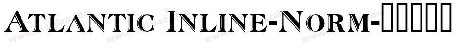 Atlantic Inline-Norm字体转换